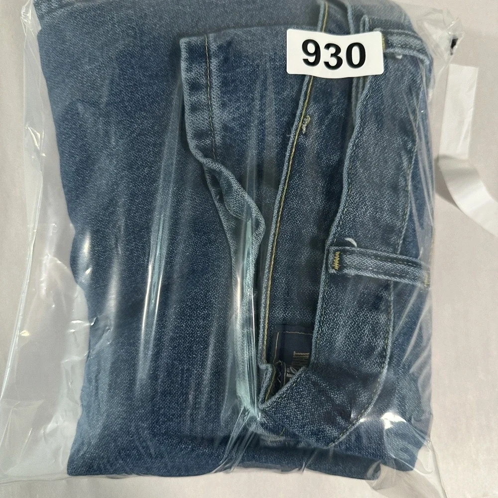 Wrangler 38x36 George Strait Cowboy Cut Jeans Blue Straight Leg 13MGSHD